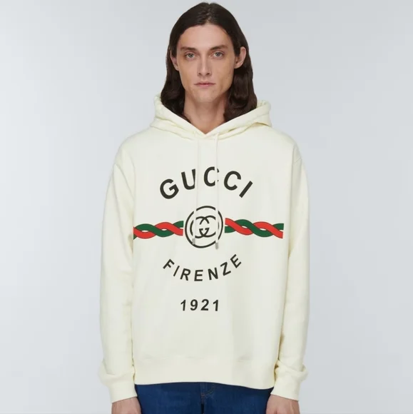 Gucci Firenze 1921 Hooded Sweatshirt - Picture 2 of 10